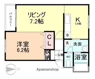プライム1【1階】の間取り