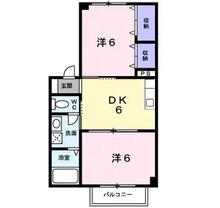 ゴールデンⅠB【2階】の間取り