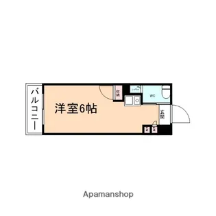 HUハイツ【211号室】の間取り