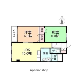 パナメゾンⅠ【304号室】の間取り