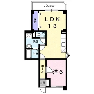 メゾンMK【2階】の間取り