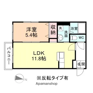 COMFORTIA【3階】の間取り