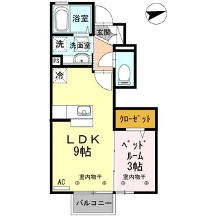 CENTER LINK【1階】の間取り