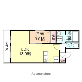 ラ・ビスタKOSUGI【305号室】の間取り