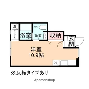 レクセラ藤木【1階】の間取り