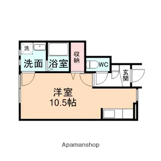 オークハウス【1階】の間取り