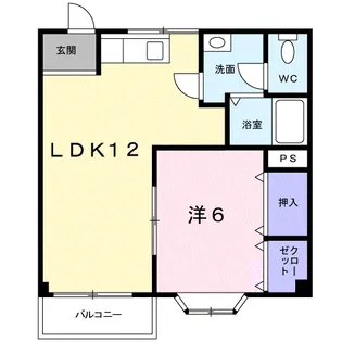 カーサセレーナ【2階】の間取り