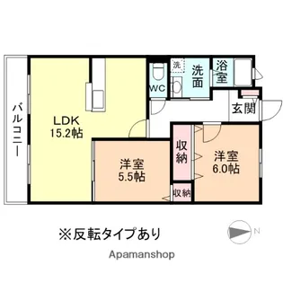 TINKERBELL【2階】の間取り