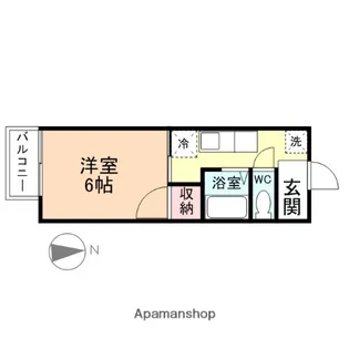 RENAXIA往還【102号室】の間取り