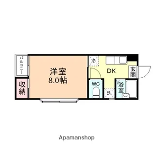 ミルク【2階】の間取り