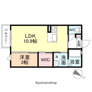 ETERNAL CITY【1階】の間取り