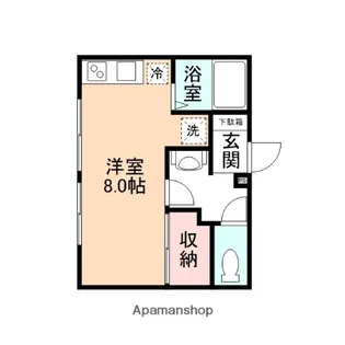 第一アパート【101号室】の間取り