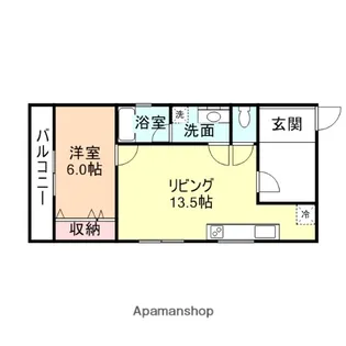 第1KSビル【3階】の間取り