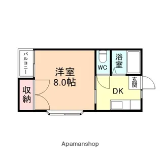 オリーブ【2階】の間取り