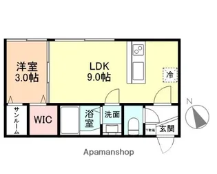 ELVITA【2階】の間取り