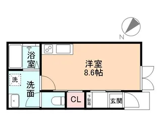 レージュ【1階】の間取り