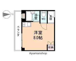 アムール奥井【2階】の間取り