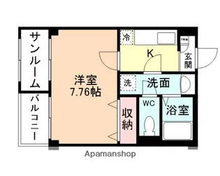 プリズム婦中Ⅰ【3階】の間取り