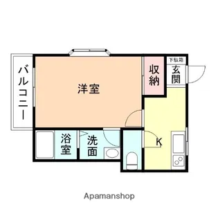 プレッセント上赤江【3階】の間取り
