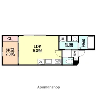 SOLANA【2階】の間取り