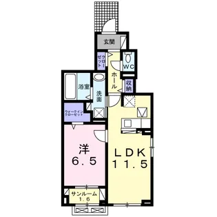 ボンボヤージュ【1階】の間取り
