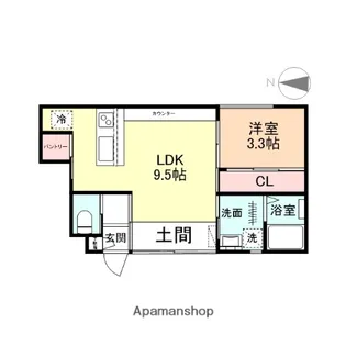 元町STORY【1階】の間取り