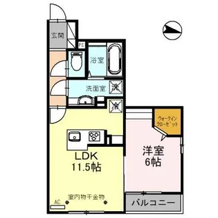 GRAND・LEAD【2階】の間取り