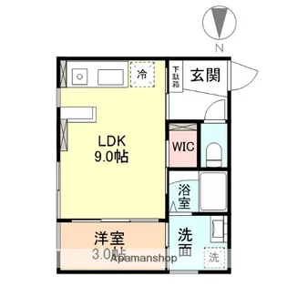 INTEGRAL PROVIDENCE【1階】の間取り