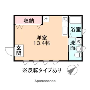 WEST SIDE【2階】の間取り