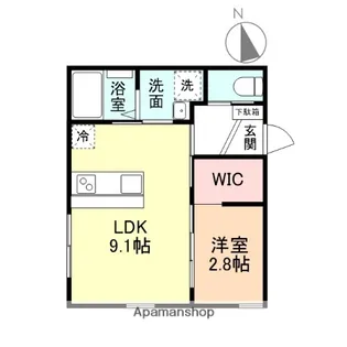 FLOS【1階】の間取り