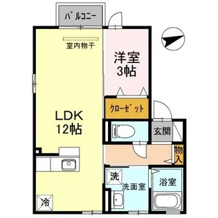 さくらハウス石金【2階】の間取り