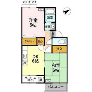 プレジール・ONE【1階】の間取り