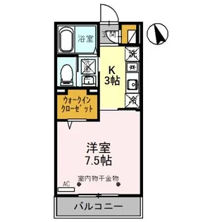 ガーデンコートひよどり【1階】の間取り