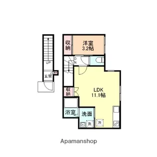 SPERANZA【2階】の間取り