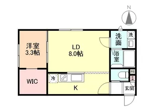 グランスイート森 B棟【1階】の間取り
