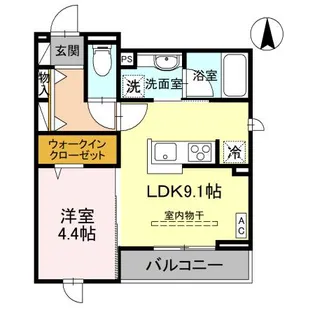 DーGRANDE常盤町【2階】の間取り
