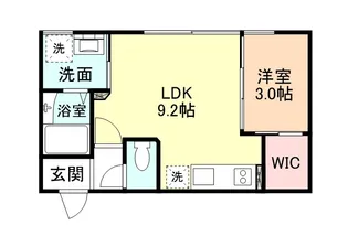 INTEGRAL SORATO【1階】の間取り