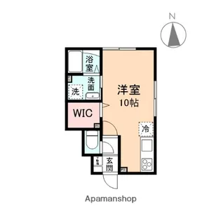 EDGEMOMENT婦中【1階】の間取り
