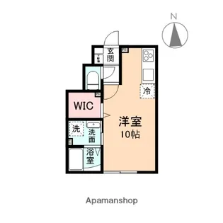 EDGEMOMENT婦中【1階】の間取り