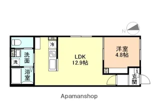 JEUNESSE【1階】の間取り