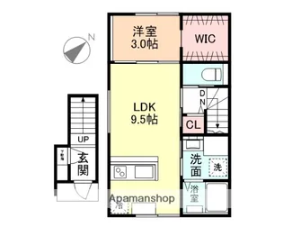 SOLANAⅡ【2階】の間取り