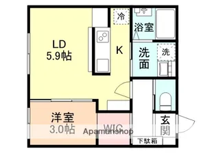 AILE【2階】の間取り