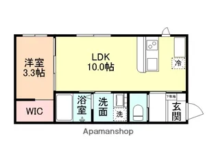 BELLE【1階】の間取り