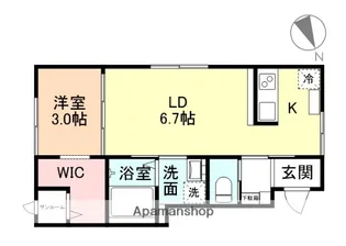 BELLE【2階】の間取り