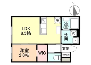 STANDARD2【201号室】の間取り