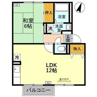 ニフティー今泉【2階】の間取り