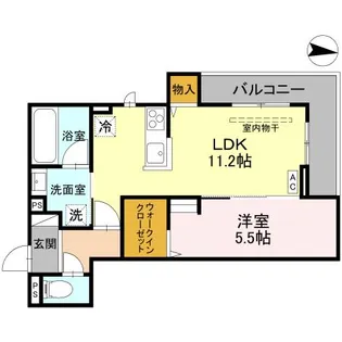 ドエル25【2階】の間取り