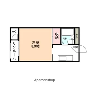 グリーンヒルズ1号館【3階】の間取り