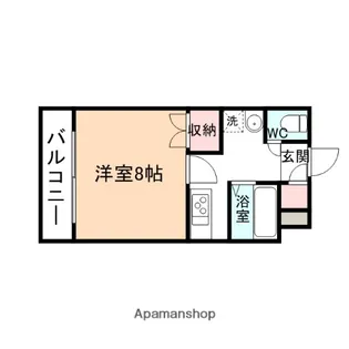 スカイバレー今泉【101号室】の間取り