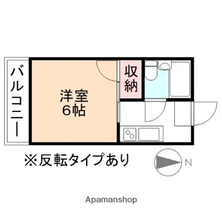 センチュリー黒瀬【103号室】の間取り